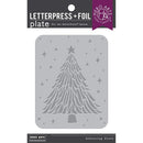 Hero Arts Letterpress & Foil Plate Sparkling Tree*