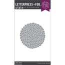 Hero Arts Letterpress & Foil Plate Petals Circle*