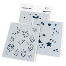 Pinkfresh Studio Stencils 4.25"X5.5" 3/Pkg Print Shop: Modern Botanicals*