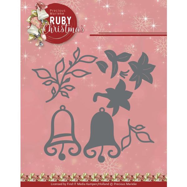 Find It Trading Precious Marieke Die Ruby Bells, Ruby Christmas