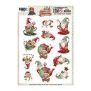 Find It Trading Yvonne Creations Punchout Sheet Gnome Tea, Gnome For Christmas