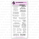 Art Impressions Stamp Set Encouragment Sentiments*