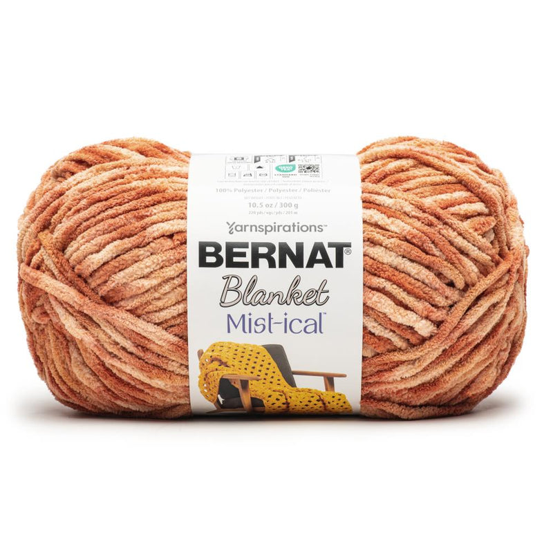 Bernat Blanket Mist-Ical Yarn - Canyon