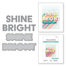 Spellbinders Etched Dies By Carissa Wiley Shine Bright*
