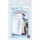 Jack Dempsey Stamped Pillowcases W/White Perle Edge 2/Pkg 2 Birds*