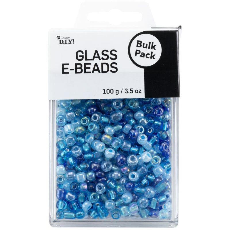 Cousin DIY E-Bead Mix Bulk Pack Blue