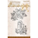 Find It Trading Amy Design Frosted Gold Christmas Stamps Christmas Bauble*