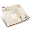 Find It Trading Amy Design Paper Pack 8"X8" 18/Pkg Frosted Gold Christmas