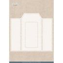 Find It Trading Card Deco Essentials Stencil Frosted Gold Label A4*