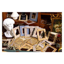 Poppy Crafts Paper Window Frames 30 Pack - Vintage Art Collection