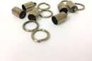 Ice Resin Findings - Antique Bronze 8mm 12pcs*