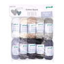 Grundl Cotton Quick Mini Shades - Shades of Grey