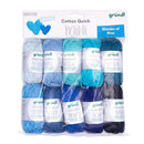 Grundl Cotton Quick Mini Shades - Shades of Blue