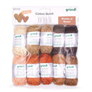 Grundl Cotton Quick Mini Shades - Shades of Brown
