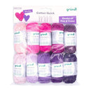 Grundl Cotton Quick Mini Shades - Shades of Pink & Violet