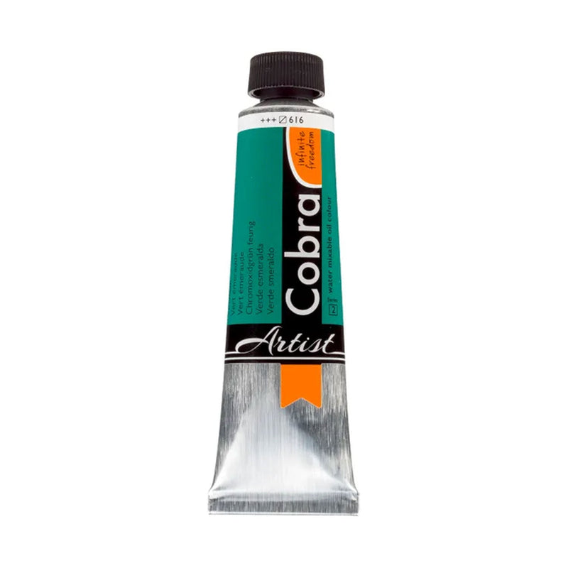 Cobra Artist Water Mixable Oil Colour  - 616 - Viridian 40ml