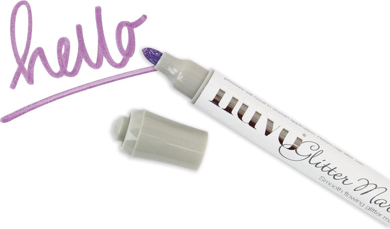 Nuvo Glitter Markers - Purple Passion