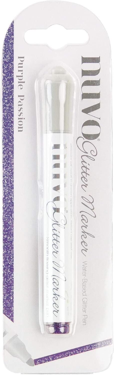 Nuvo Glitter Markers - Purple Passion