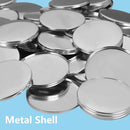 Metallic shell components on a blue background with 'Metal Shell' text.