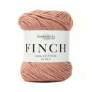 Fiddlesticks Finch 10ply Cotton Yarn 71g - Rose