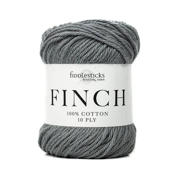 Fiddlesticks Finch 10ply Cotton Yarn 71g - Denim