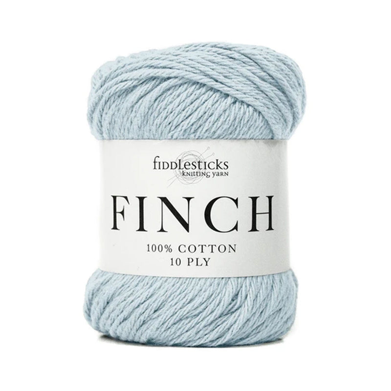 Fiddlesticks Finch 10ply Cotton Yarn 71g - Ocean