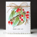 Penny Black 3D Embossing Folder 6"x 6" - Berries Abound*