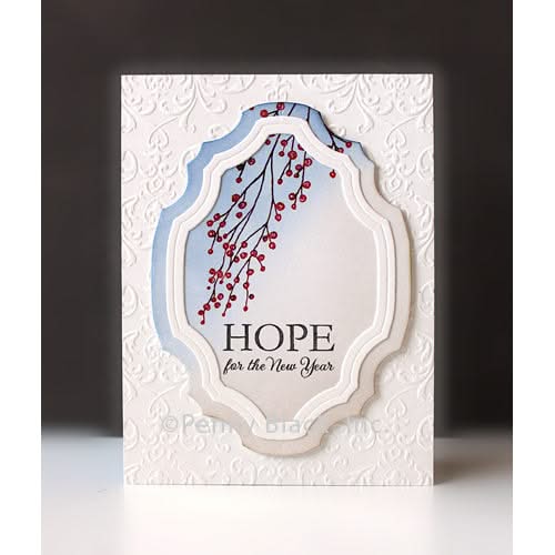 Penny Black Embossing Folder 6"x 6" - Baroque