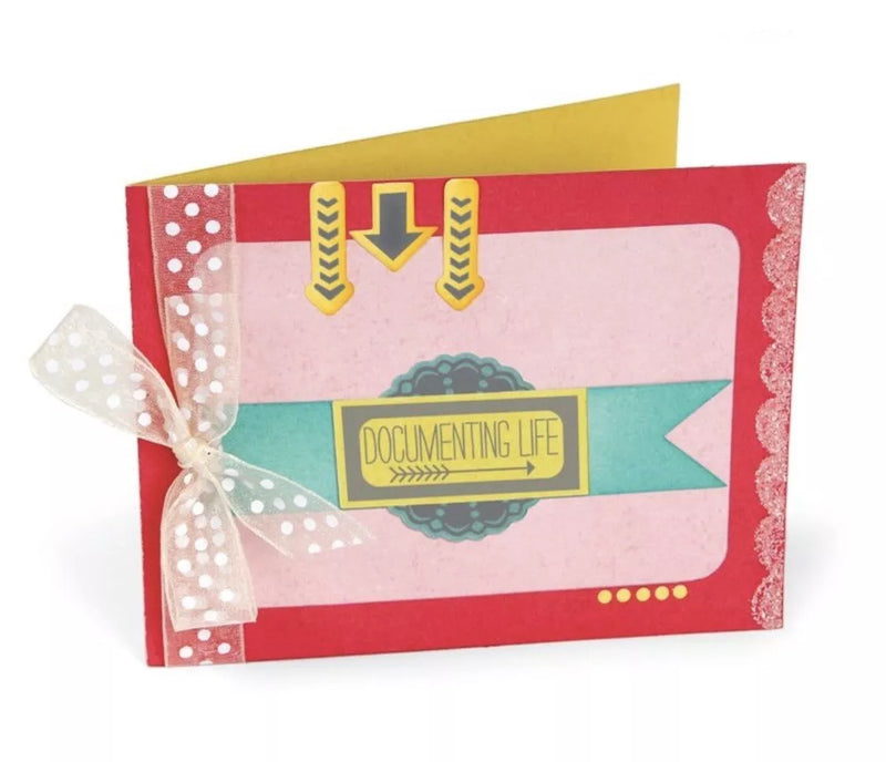 Sizzix Bigz XL Die By Echo Park A2 Card with Window