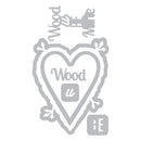 Sizzix Thinlits Die Set 6PK - Wood U Be Mine*
