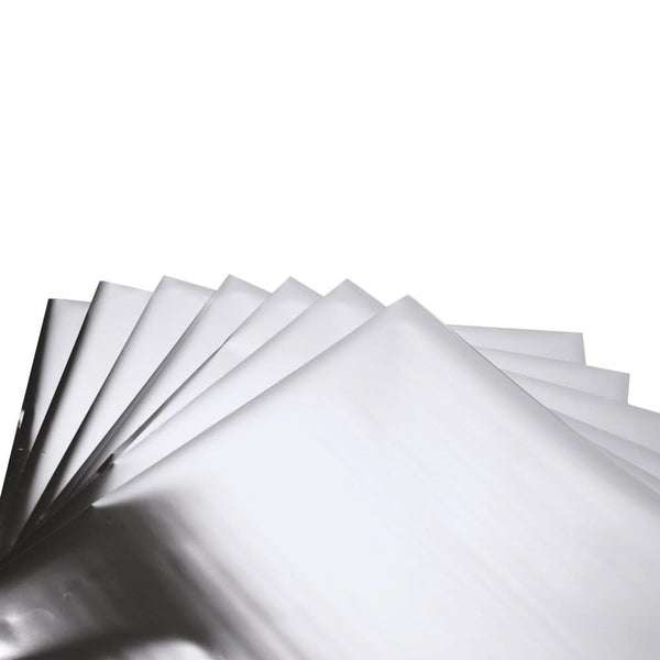 Sizzix Effectz - Decorative Foil Sheets 10 Pack - Silver*
