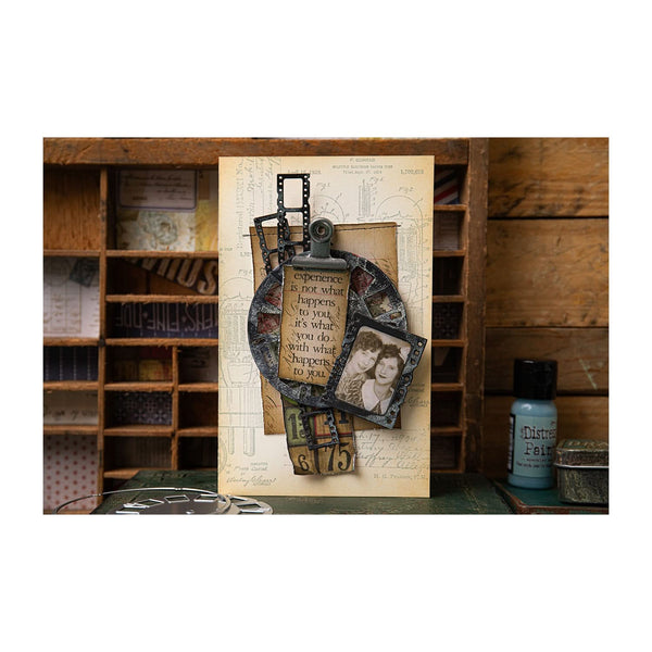Sizzix Thinlits Dies By Tim Holtz 15/Pkg - Vault Picture Show