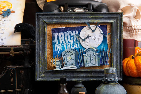 Sizzix Thinlits Dies By Tim Holtz 10/Pkg - Halloween Night*