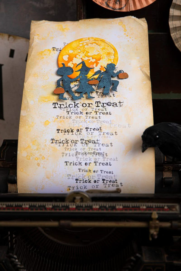 Sizzix Thinlits Dies By Tim Holtz 10/Pkg - Halloween Night*