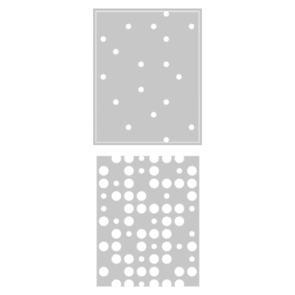 Sizzix Thinlits Dies By Tim Holtz 3/Pkg - Layered Dots*