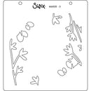 Sizzix Layered Stencils 6"x 6" By Jennifer Ogborn 4/Pkg - Botanical Border*