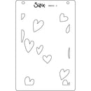 Sizzix A6 Layered Stencils By Kath Breen 4/Pkg - Mark Making Hearts