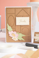 Sizzix Thinlits Die Set 2/Pkg By Eileen Hull - Faux Postage*