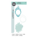 Sizzix Clear Layering Stamp Set By 49 and Market - Artsy Regal Frame*