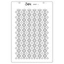 Sizzix A5 Cosmopolitan Stencil By Stacey Park - Uptown Adornment*