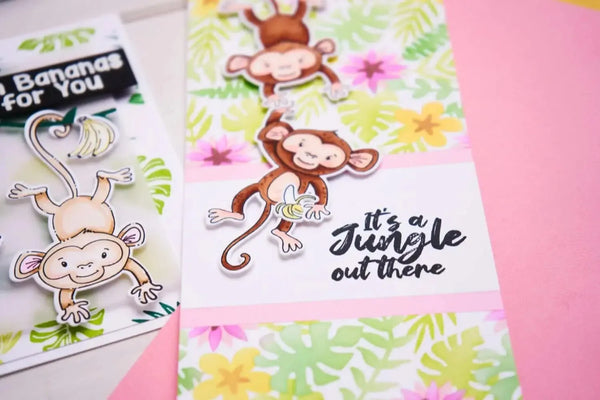 Sizzix Clear Stamps Set By Catherine Pooler 15/Pkg - Going Bananas*