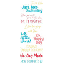 Sizzix Clear Stamps Set By Catherine Pooler 10/Pkg - Va-Cay Mode*