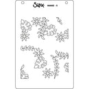 Sizzix Layered Stencils A6 By Catherine Pooler 4/Pkg - It's A Jungle Out There*