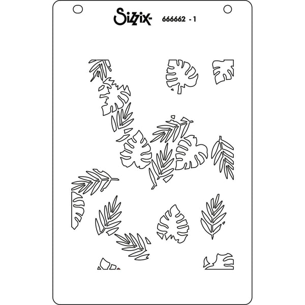 Sizzix Layered Stencils A6 By Catherine Pooler 4/Pkg - It's A Jungle Out There*