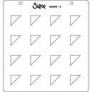 Sizzix Layered Stencils By Catherine Pooler 4/Pkg - Pool Deck*