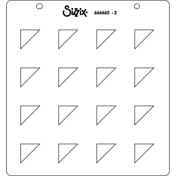 Sizzix Layered Stencils By Catherine Pooler 4/Pkg - Pool Deck*