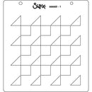 Sizzix Layered Stencils By Catherine Pooler 4/Pkg - Pool Deck*