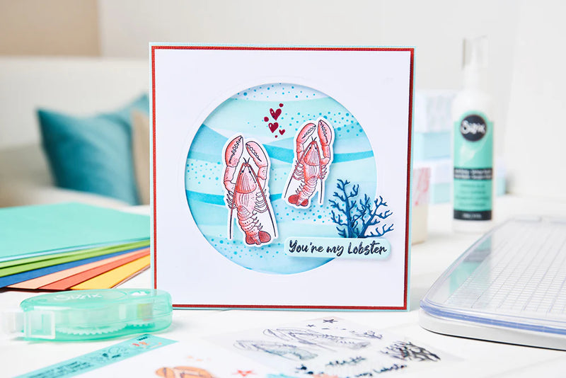 Sizzix Framelits Die & Stamp Set - You're My Lobster*