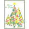 Sizzix A6 Layered Cosmopolitan Stencil By Stacey Park 4/Pkg - Happy Holidays