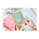 Sizzix A5 Clear Stamps With Framelits Die By 49 And Market - Pine Holidays*